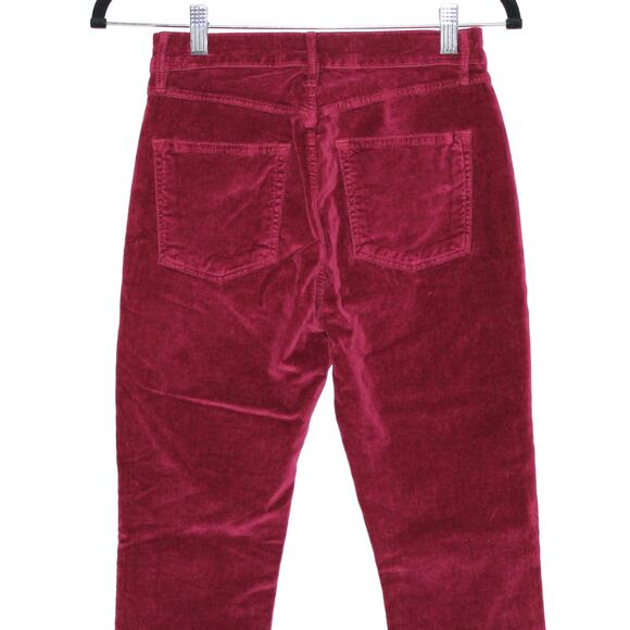 3x1 Higher Ground Cropped Stretch-cotton Velvet Size 24 - Picture 6 of 7